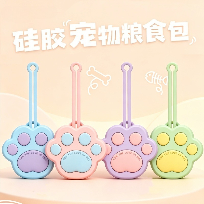 Food Snacks Wholesale - Borsa Portatile in Silicone per Snack