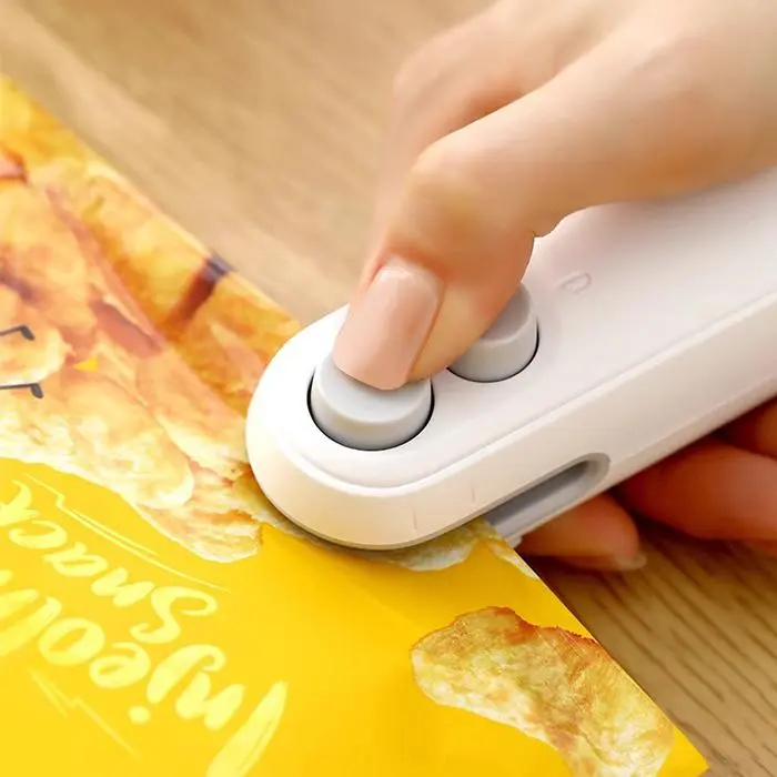 Food Snacks Packaging - Mini Sigillatrice Portatile per Sacchetti Snack,