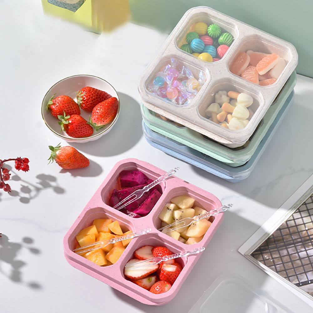 Food Snacks Wholesale - Contenitore per Alimenti Riutilizzabile in Paglia