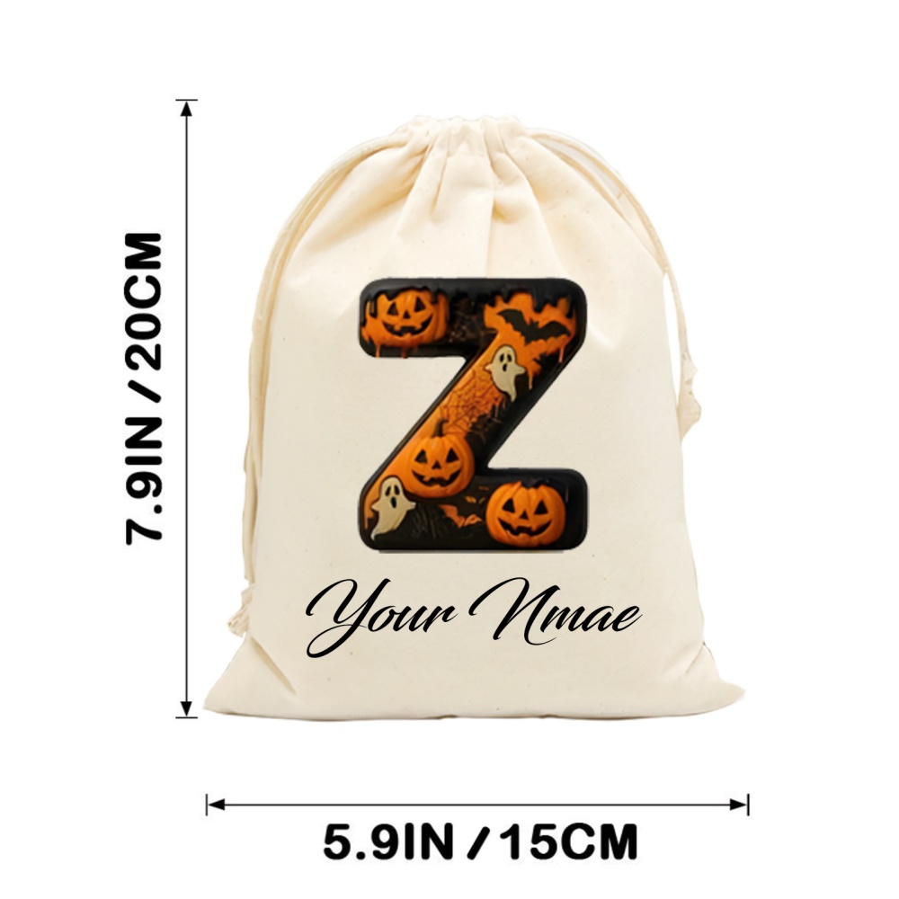 Food Snacks Name - Sacchetto Regalo Personalizzato con Nome e