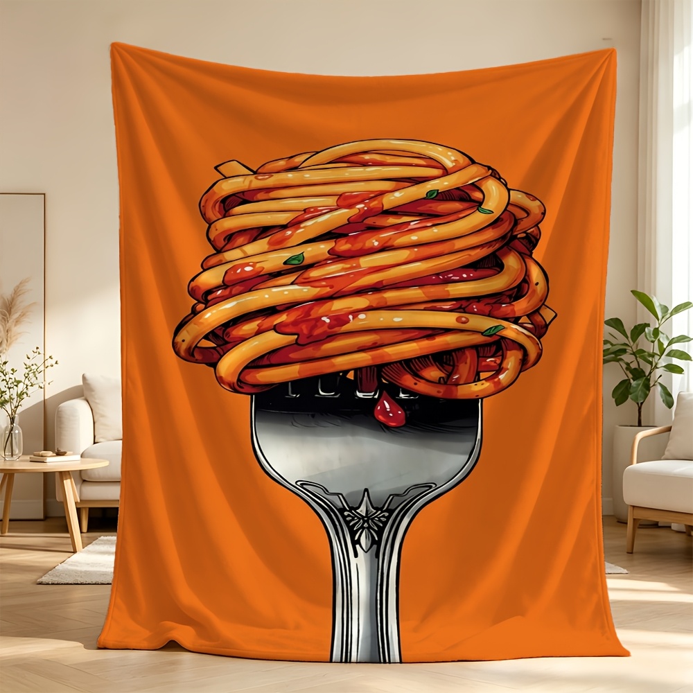 Food Giant Snacks - Divertente Coperta a Forma di Patatine