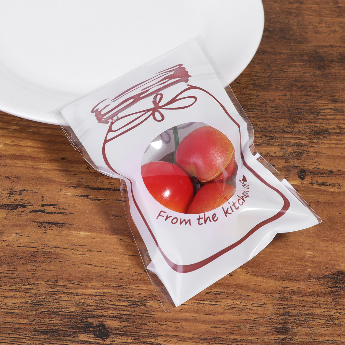 Food Snacks Packaging - 300 sacchetti di plastica per alimenti,
