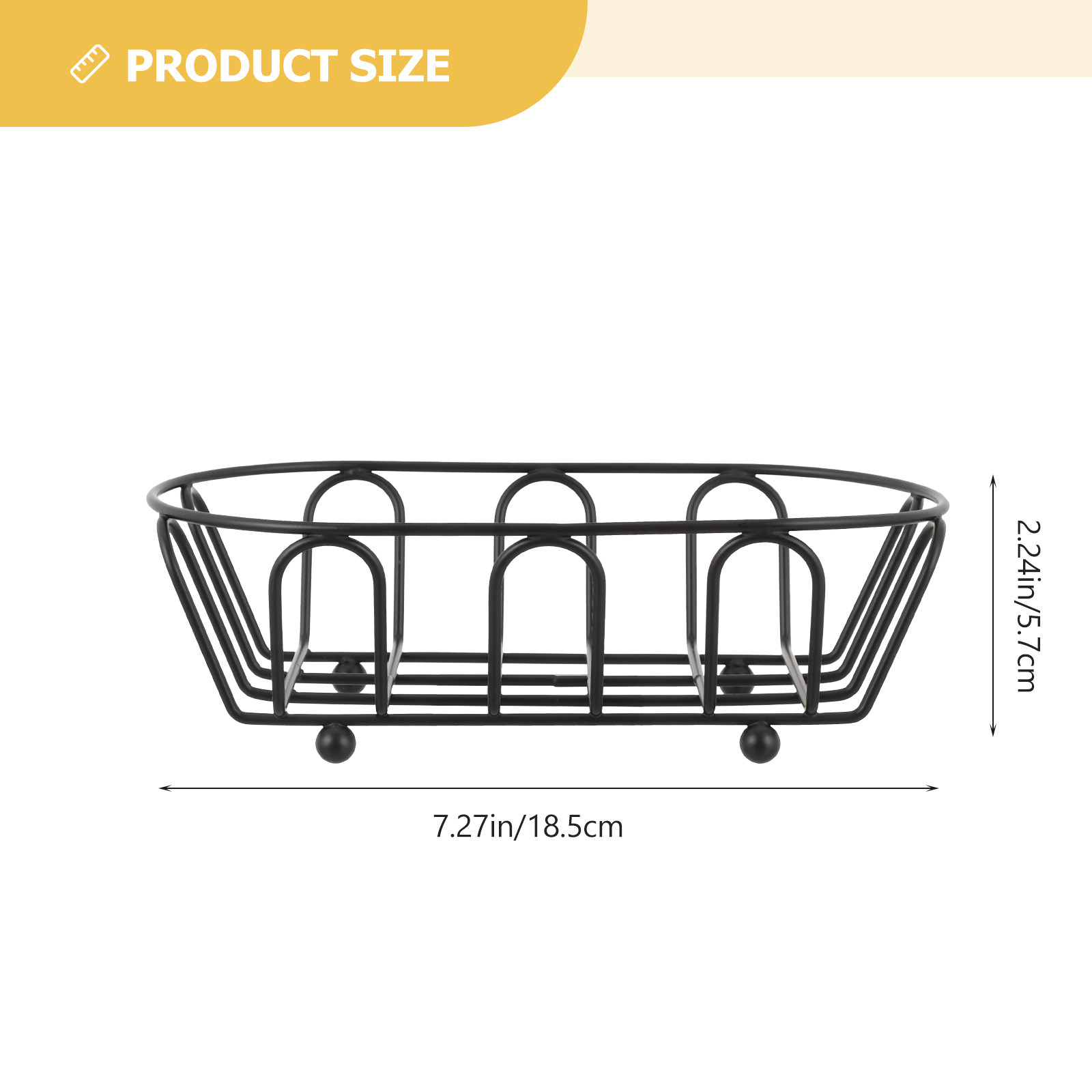 Cesto portaoggetti in acciaio  - Food Snacks Basket recensione e prezzo