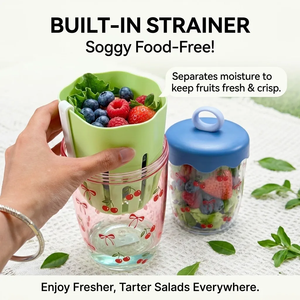 Contenitore per insalata di fr - Food Snacks Basket recensione e prezzo