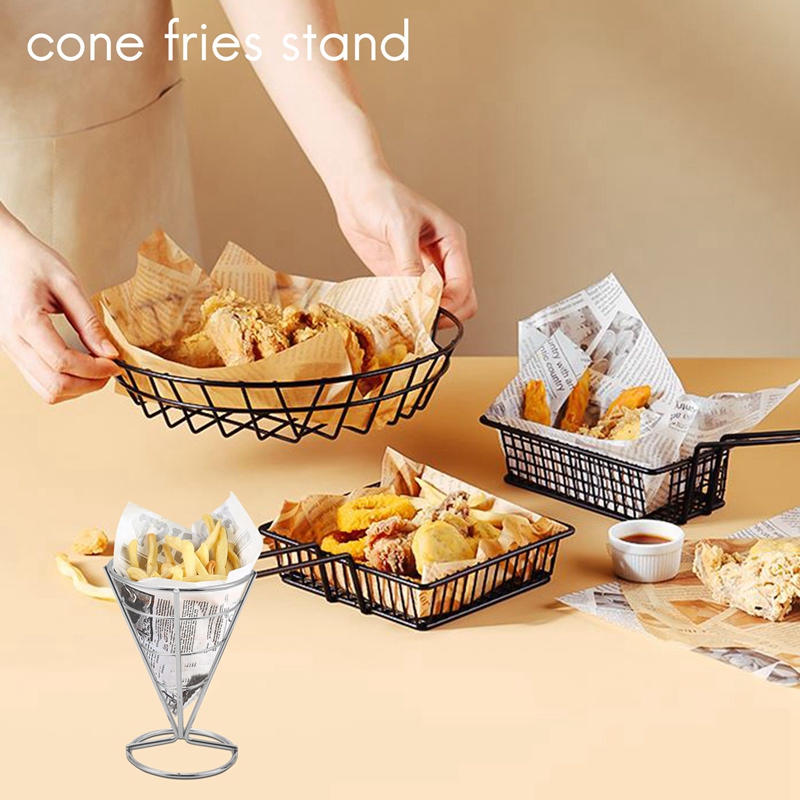 Set di 4 Supporti per Patatine - Food Snacks Basket recensione e prezzo