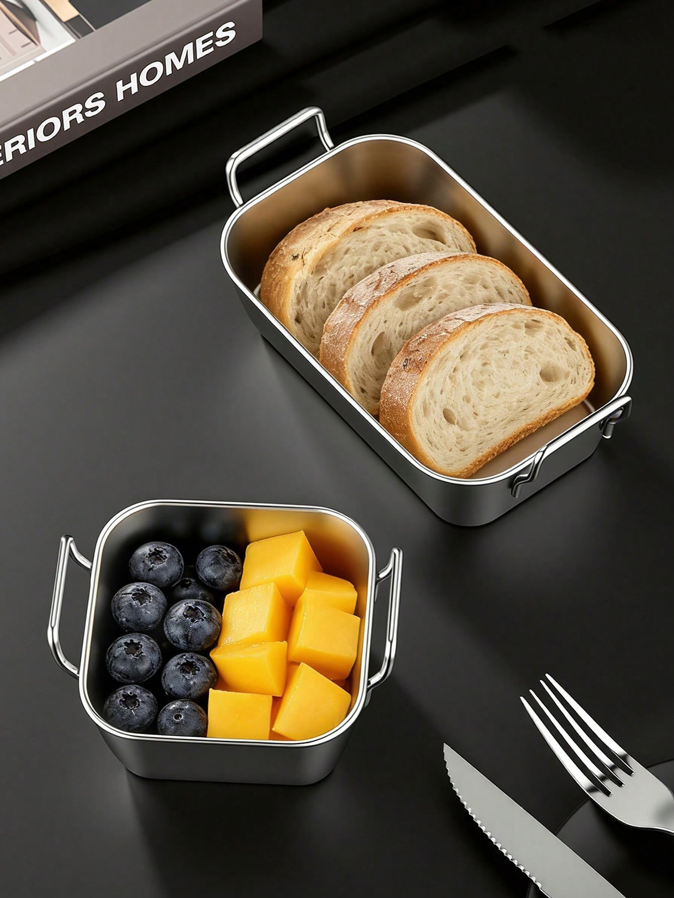 1 cestino in acciaio inox a do - Food Snacks Basket recensione e prezzo