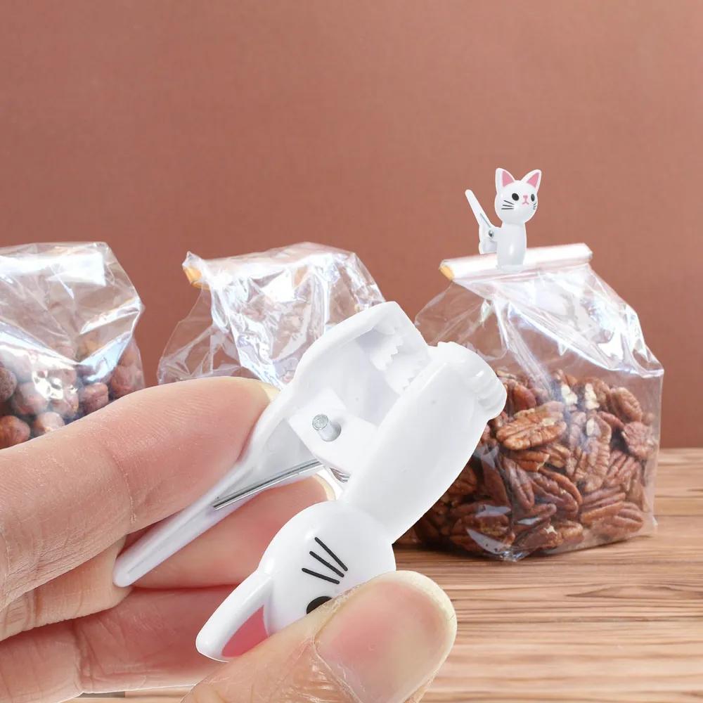 8 Pezzi Clip a Forma di Gatto  - Food Snacks Packaging recensione e prezzo
