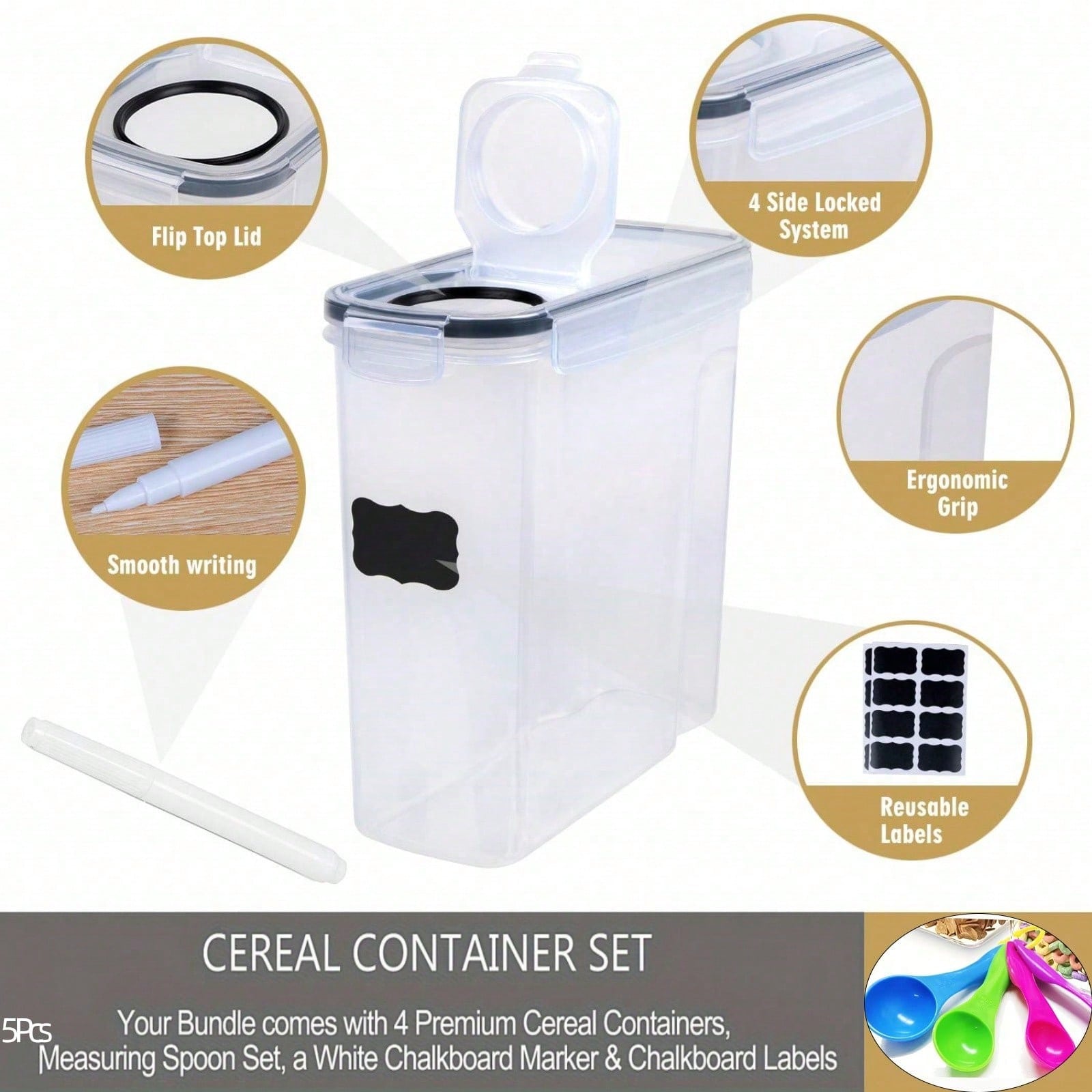 Confezione da 4 contenitori er - Food Snacks Wholesale recensione e prezzo