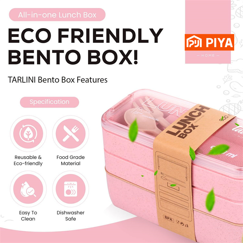 3-In-1 scomparto Bento Box In  - Food Snacks Wholesale recensione e prezzo