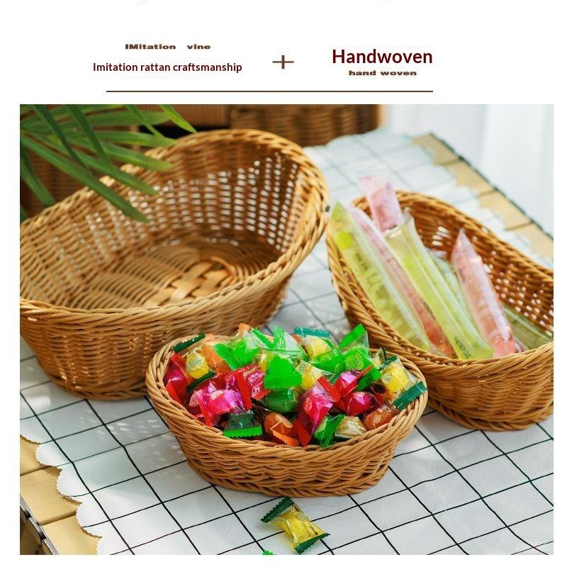 Cesto in Rattan Plastico Intre - Food Snacks Basket recensione e prezzo